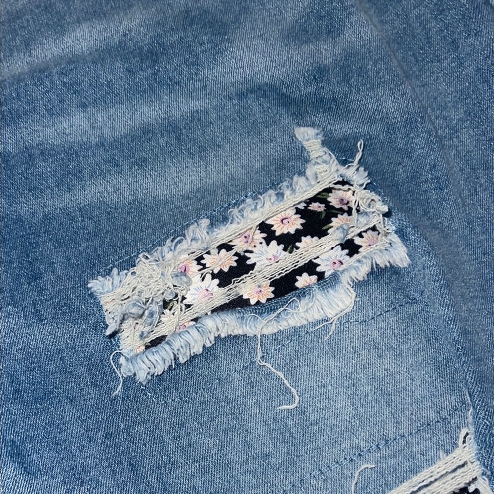 Sale today! Distressed Blue Jeans - Picture 3 of 12